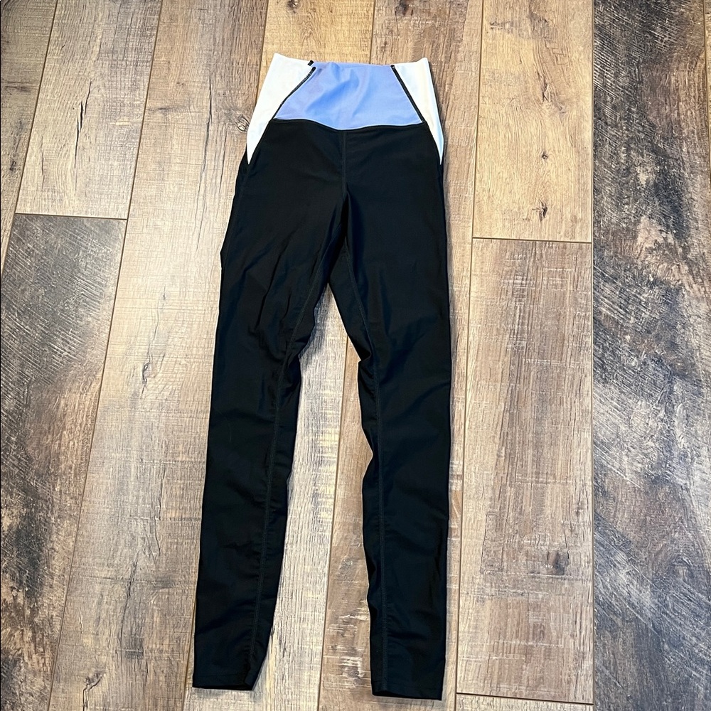 CARBON38 Black Color Black High Rise Full Length Leggings Size XS